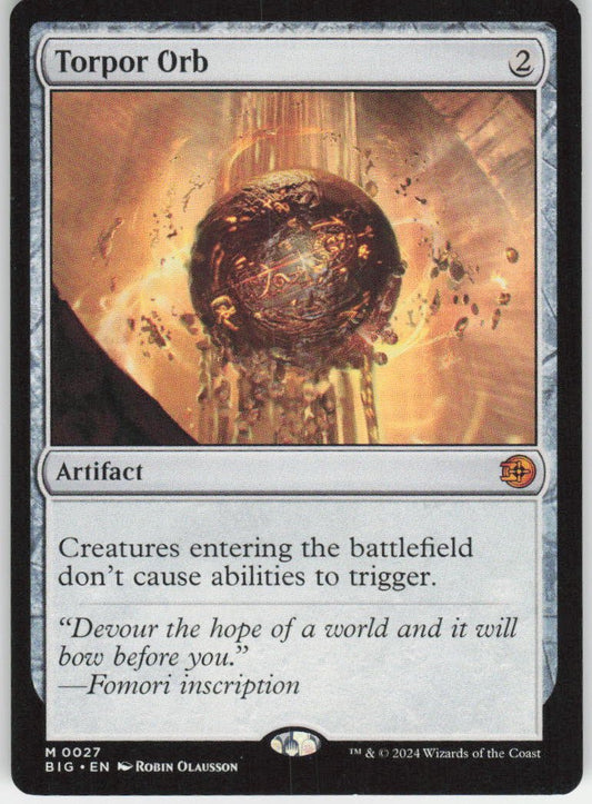 Torpor Orb M Outlaws of Thunder Junction: The Big Score 27 NM