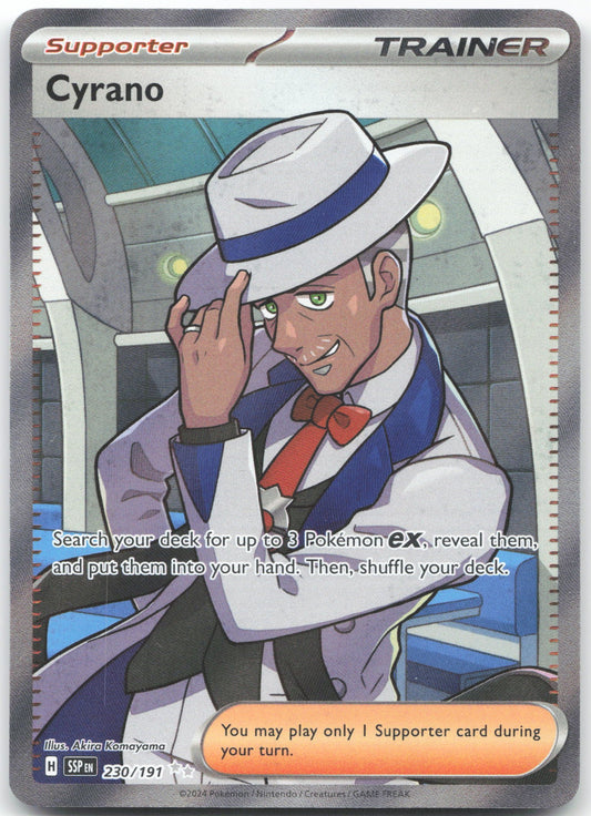 Cyrano - Ultra Rare SV08: Surging Sparks 230/191 NM