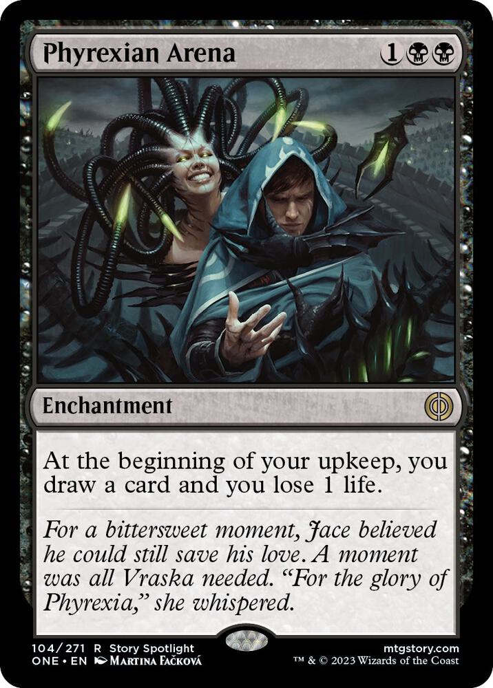 Phyrexian Arena 104 Rare Phyrexia: All Will Be One NM/M