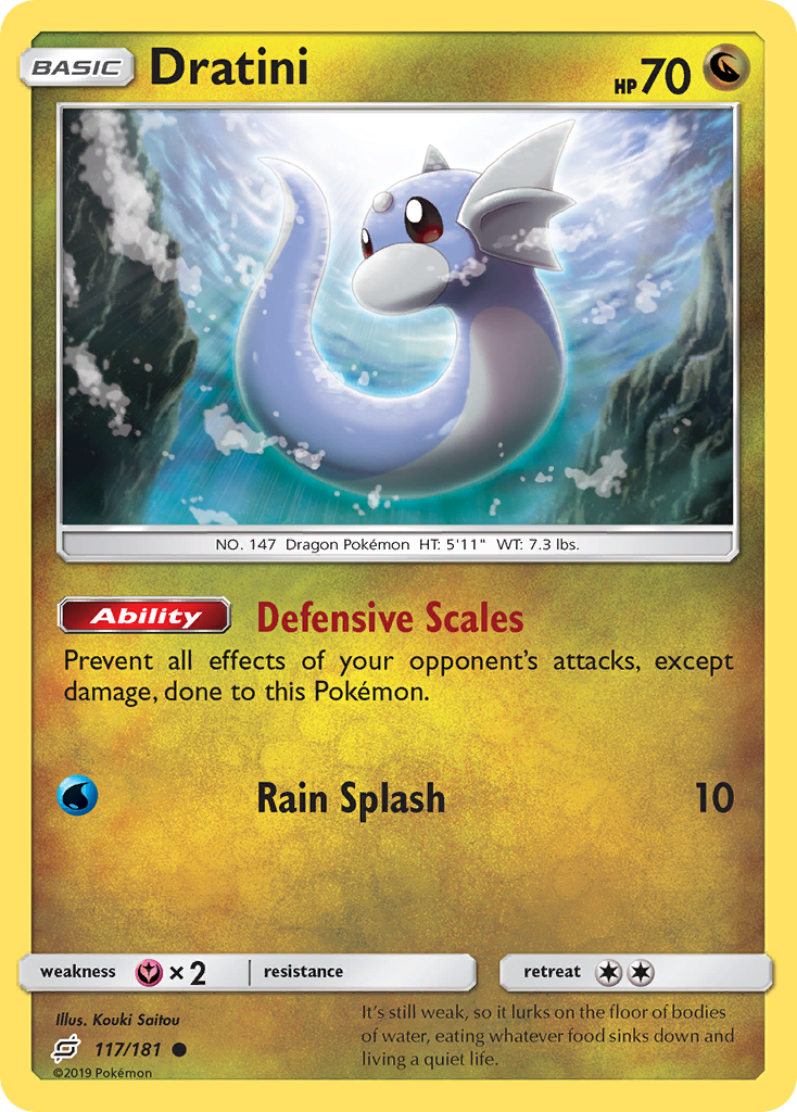 Dratini 117/181 Common Team Up NM/M