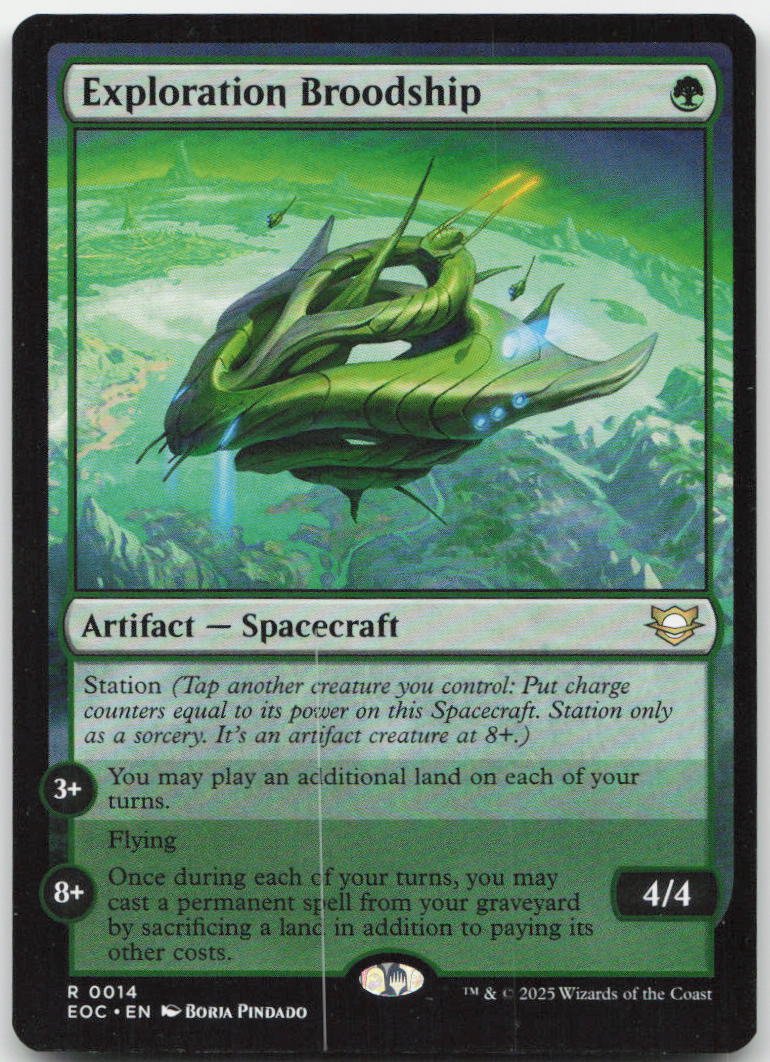 Exploration Broodship R Commander: Edge of Eternities 14 NM