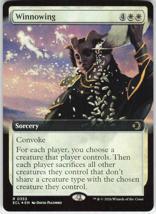 Winnowing (Extended Art Foil) R Lorwyn Eclipsed 355 NM