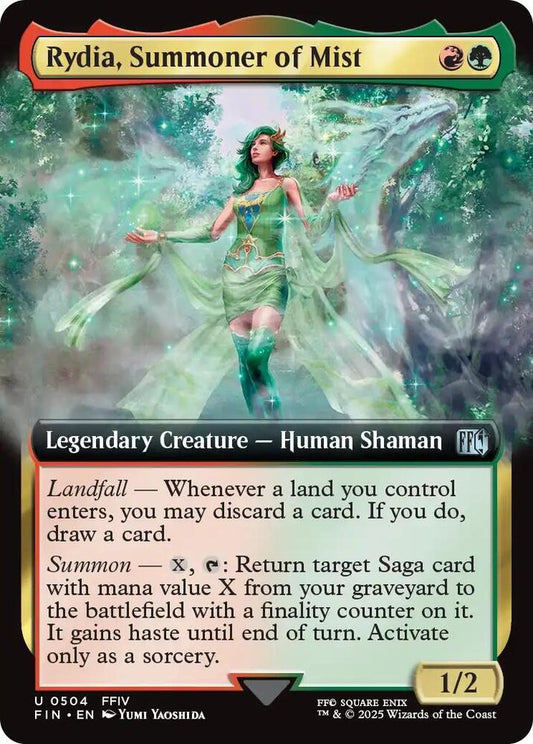 Rydia, Summoner of Mist (Extended Art) 504 Uncommon FINAL FANTASY NM/M