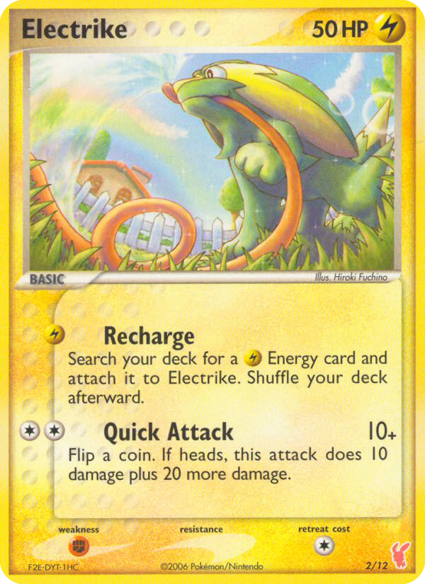 Electrike 2/12 EX Trainer Kit 2 Plusle LP