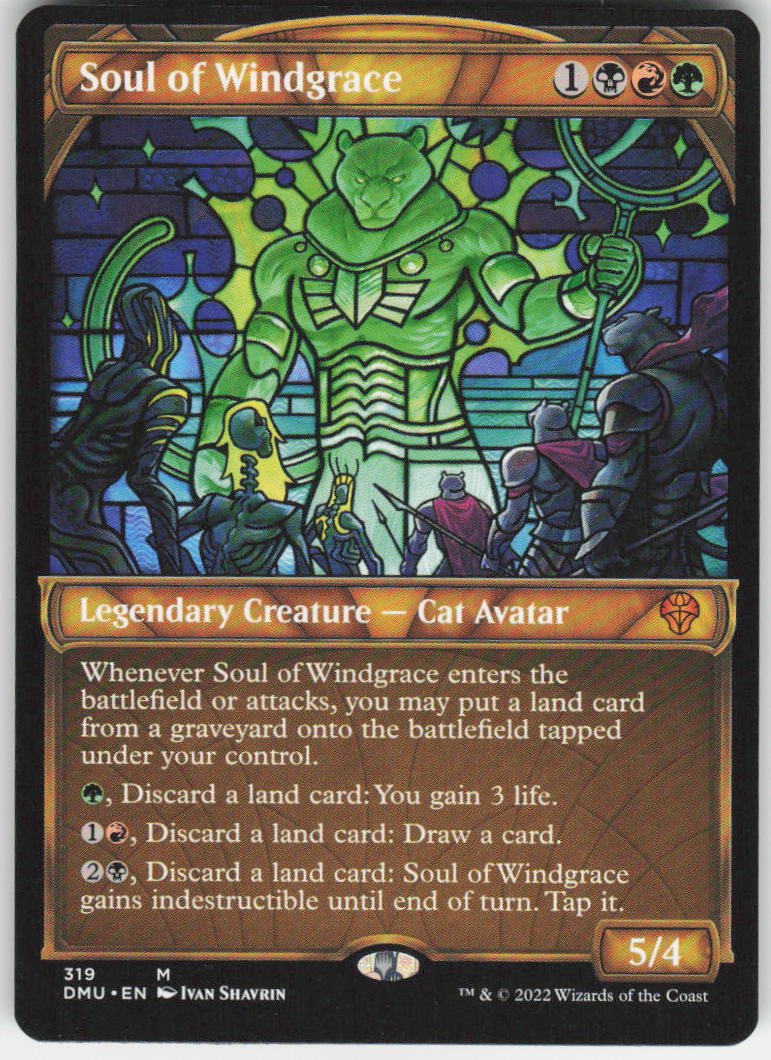 Soul of Windgrace (Showcase) M Dominaria United 319 NM