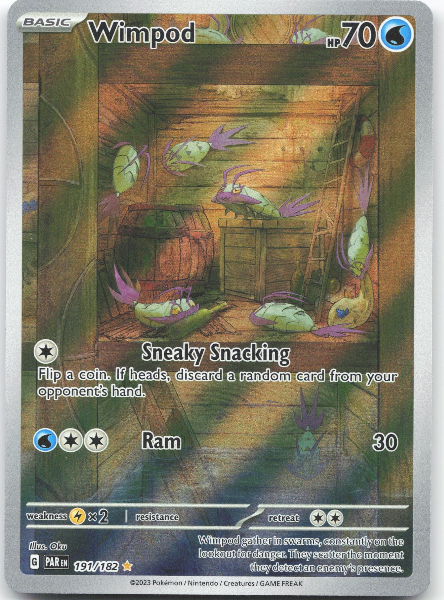 Wimpod - Illustration Rare SV04: Paradox Rift 191/182 NM