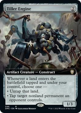 Tiller Engine (Extended Art) 96 Rare Commander: Dominaria United NM/M