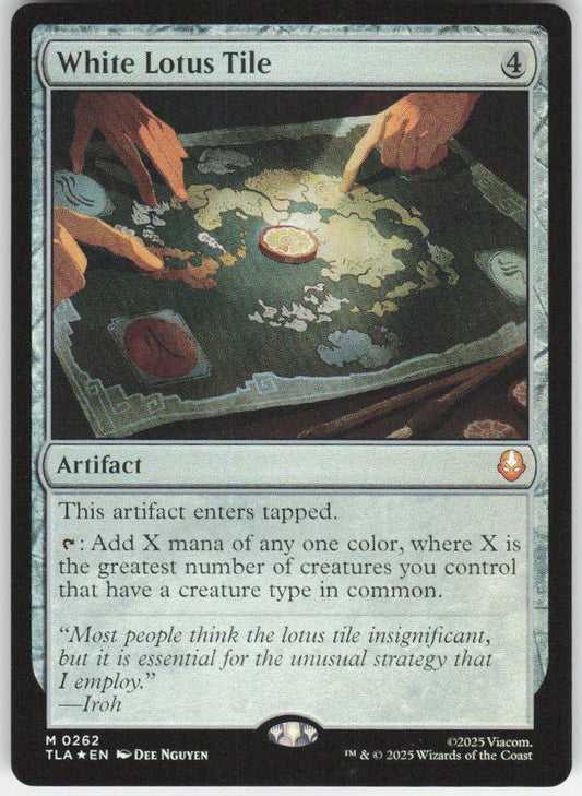 White Lotus Tile (Foil) M Avatar: The Last Airbender 262 NM