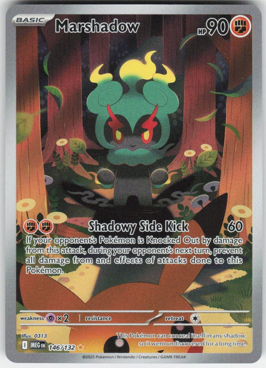 Marshadow - Illustration Rare ME01: Mega Evolution 146/132 NM