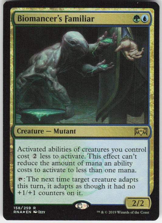 Biomancer's Familiar R Ravnica Allegiance 158 NM Foil