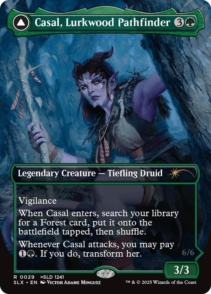 Casal, Lurkwood Pathfinder 29 Rare SLX Cards NM/M