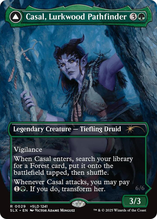 Casal, Lurkwood Pathfinder 29 Rare SLX Cards NM/M