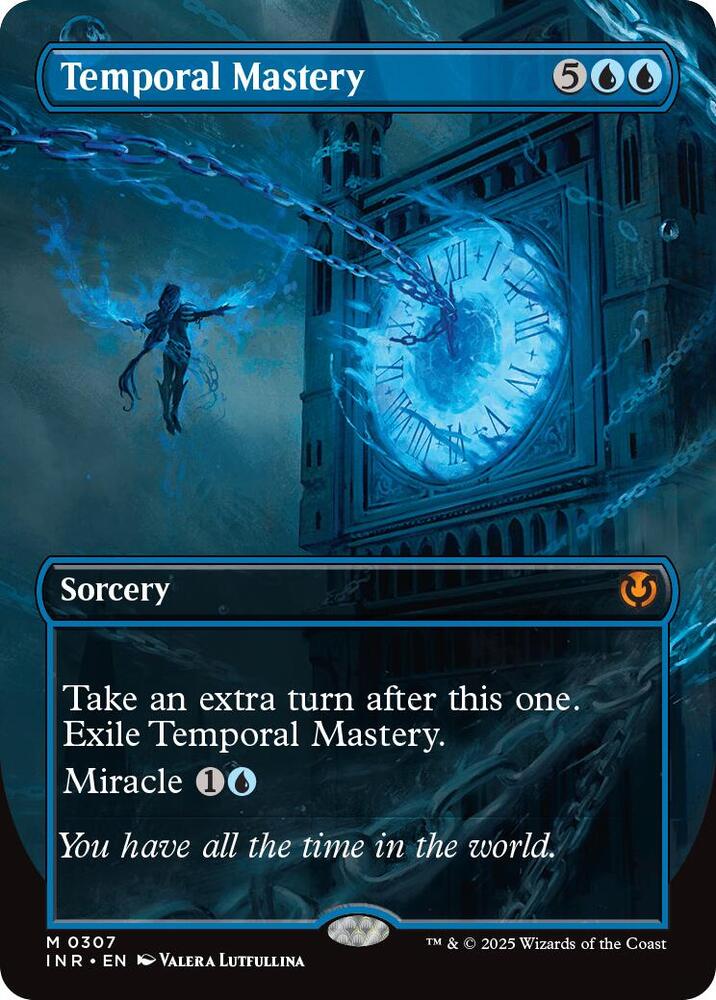Temporal Mastery (Borderless) 307 Mythic Foil Innistrad Remastered NM/M