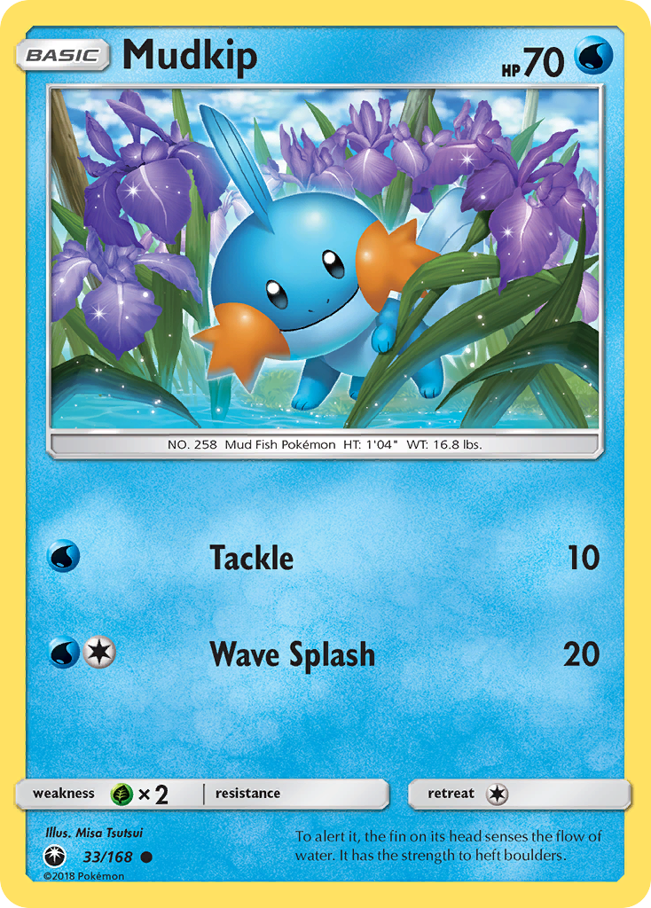 Mudkip 33/168 Common Celestial Storm NM/LP