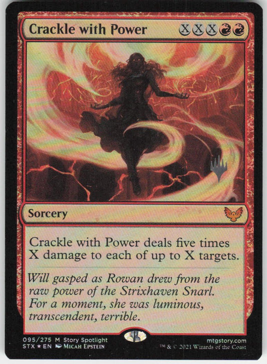 Crackle with Power M Promo Pack: Strixhaven 95 NM