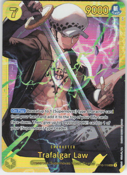 Trafalgar Law (119) SEC Royal Blood OP10-119 NM