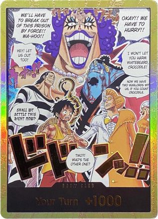 DON!! Card (Alternate Art) (Gold) DON!! The Time of Battle NM/M