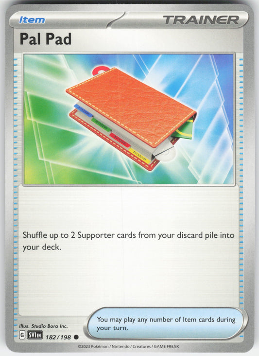 Pal Pad Common SV01: Scarlet & Violet Base Set 182/198 NM