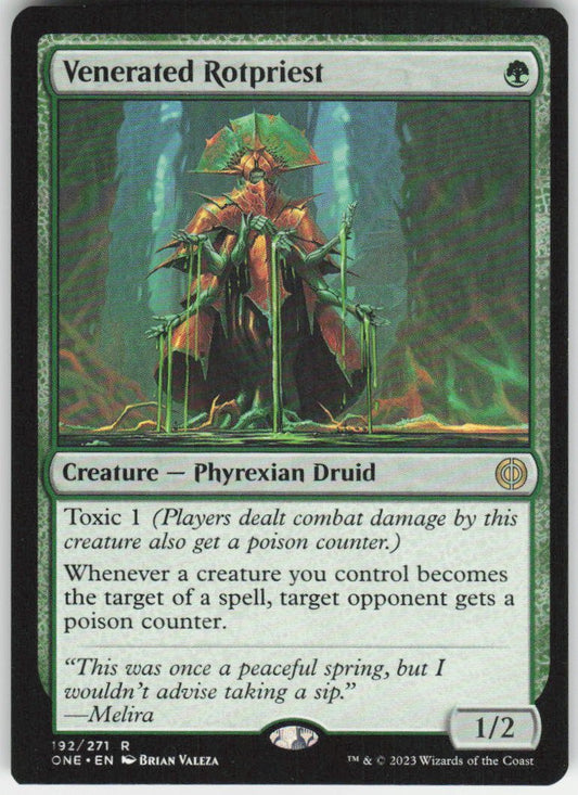 Venerated Rotpriest R Phyrexia: All Will Be One 192 NM
