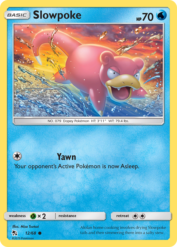 Slowpoke 12/68 Common Hidden Fates NM/M