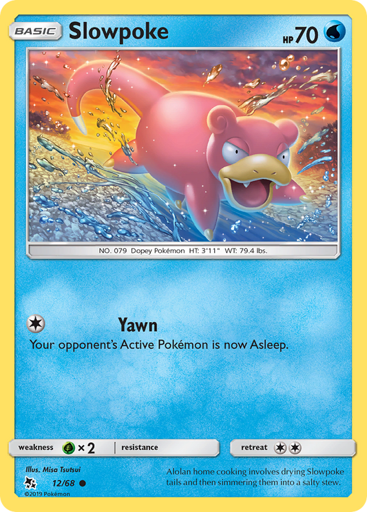 Slowpoke 12/68 Common Hidden Fates NM/M