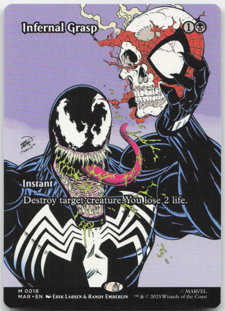 Infernal Grasp (Borderless) M Marvel Eternal-Legal 18 NM