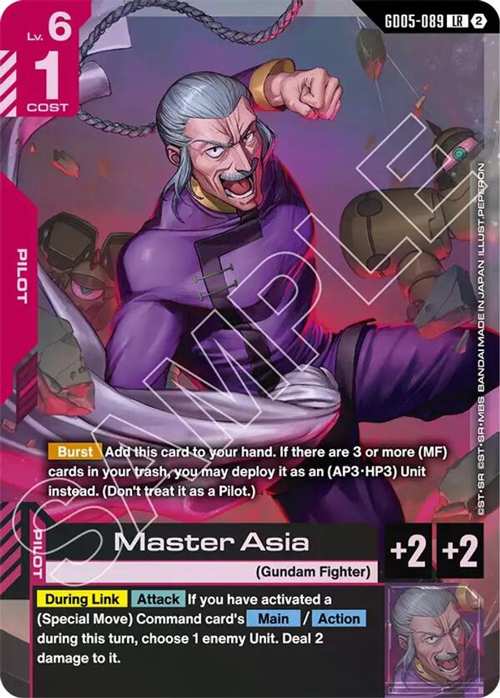Master Asia GD05-089 LR Freedom Ascension NM/M