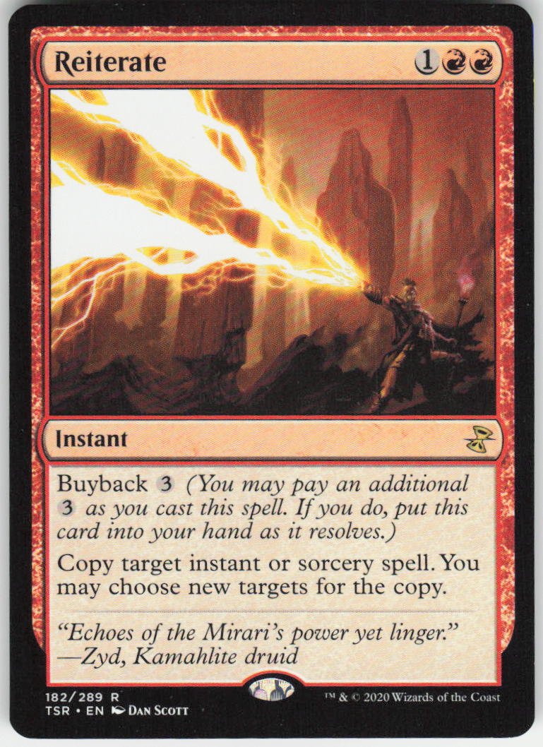 Reiterate R Time Spiral: Remastered 182 NM