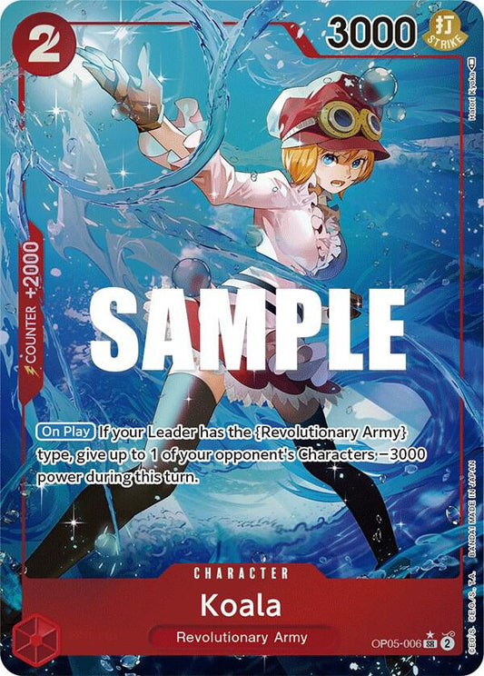 Koala (Alternate Art) OP05-006 Super Rare Awakening of the New Era NM/M