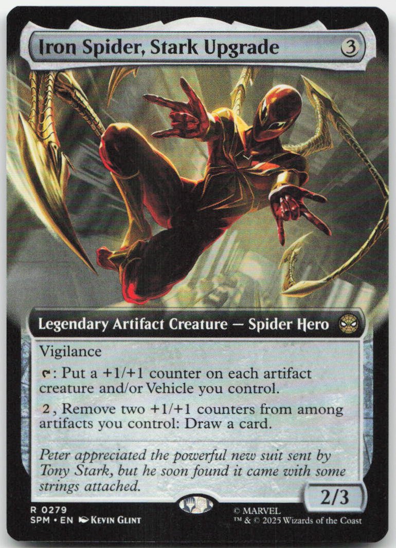 Iron Spider, Stark Upgrade (Extended Art) R Marvel's Spider-Man 279 NM