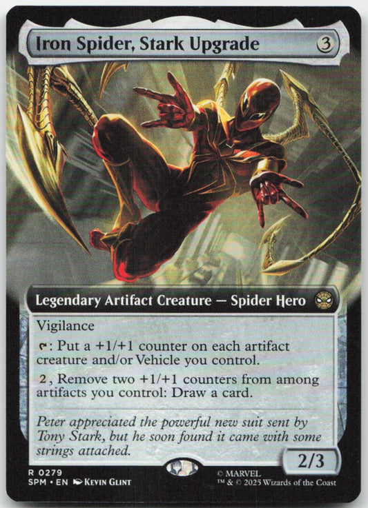 Iron Spider, Stark Upgrade (Extended Art) R Marvel's Spider-Man 279 NM