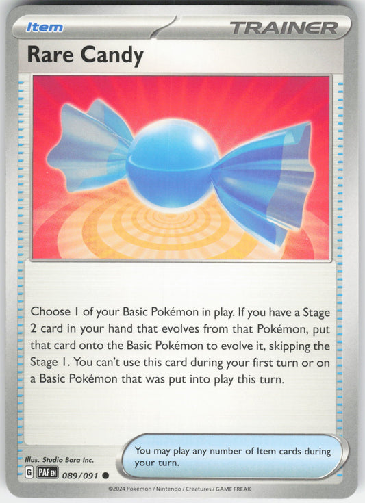 Rare Candy Common SV: Paldean Fates 089/091 NM