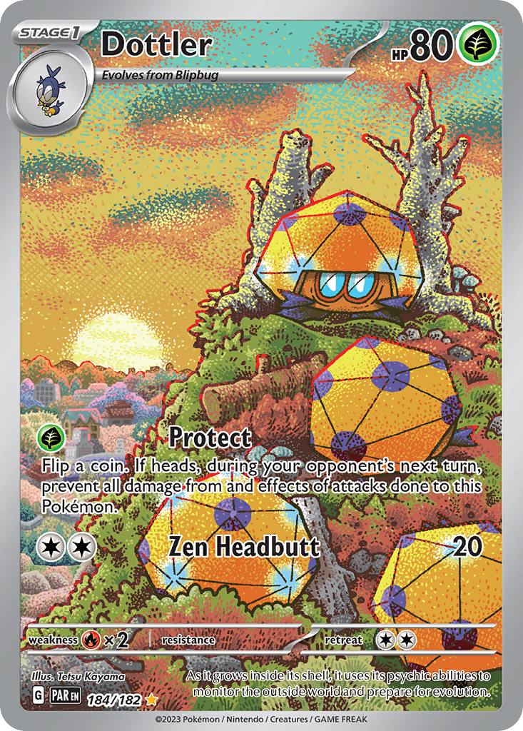 Dottler 184/182 Illustration Rare Paradox Rift NM/M