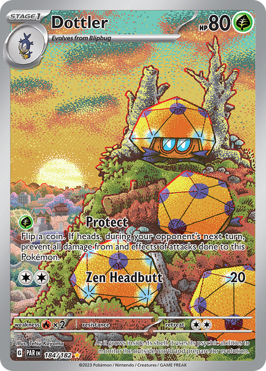 Dottler 184/182 Illustration Rare Paradox Rift NM/M