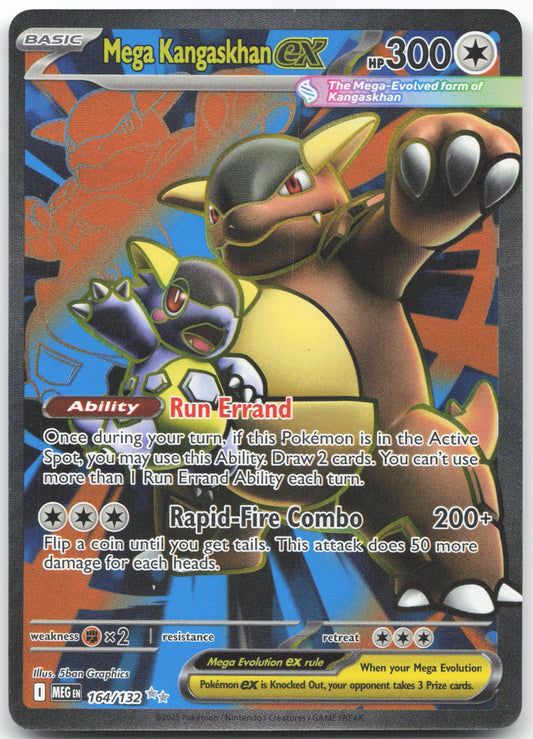 Mega Kangaskhan ex - Ultra Rare ME01: Mega Evolution 164/132 NM