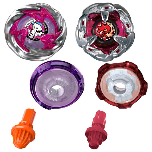 Beyblade X Chain Incendio 5-60HT & Circle Ghost 0-80GB Dual Pack Set