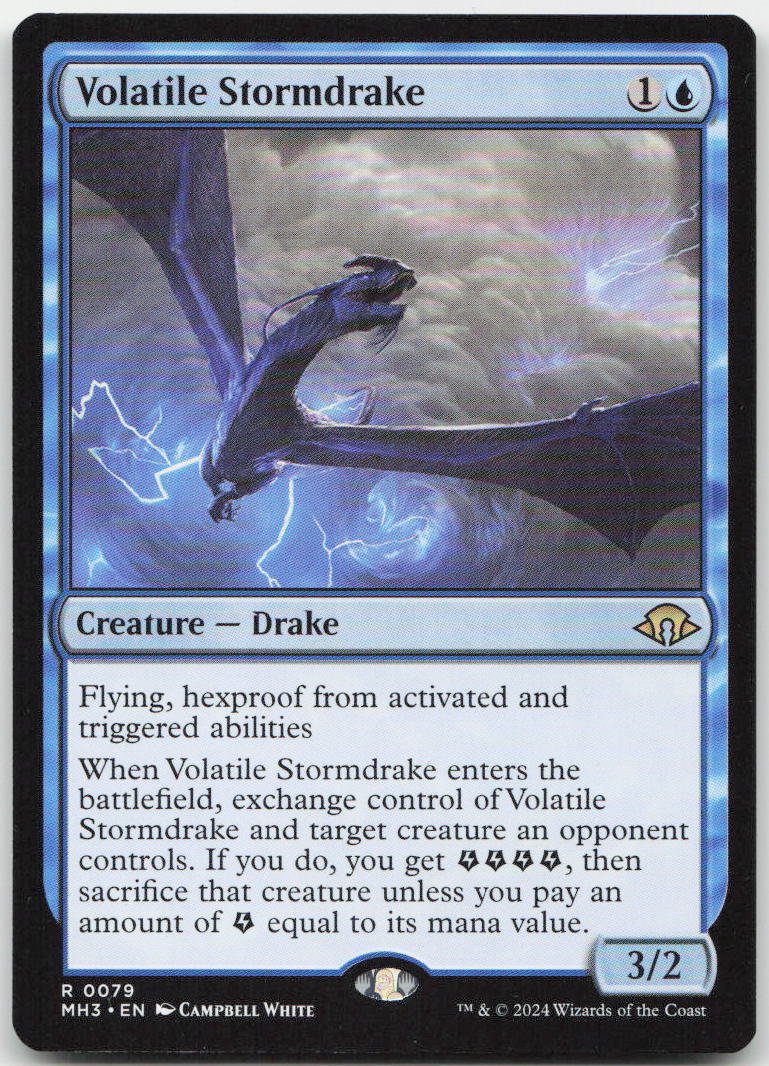 Volatile Stormdrake R Modern Horizons 3 79 NM