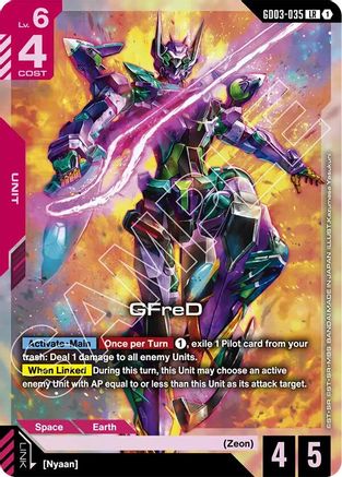 GFreD GD03-035 LR Steel Requiem NM/M