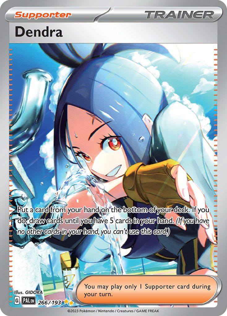 Dendra 266/193 Special Illustration Rare Paldea Evolved NM/M