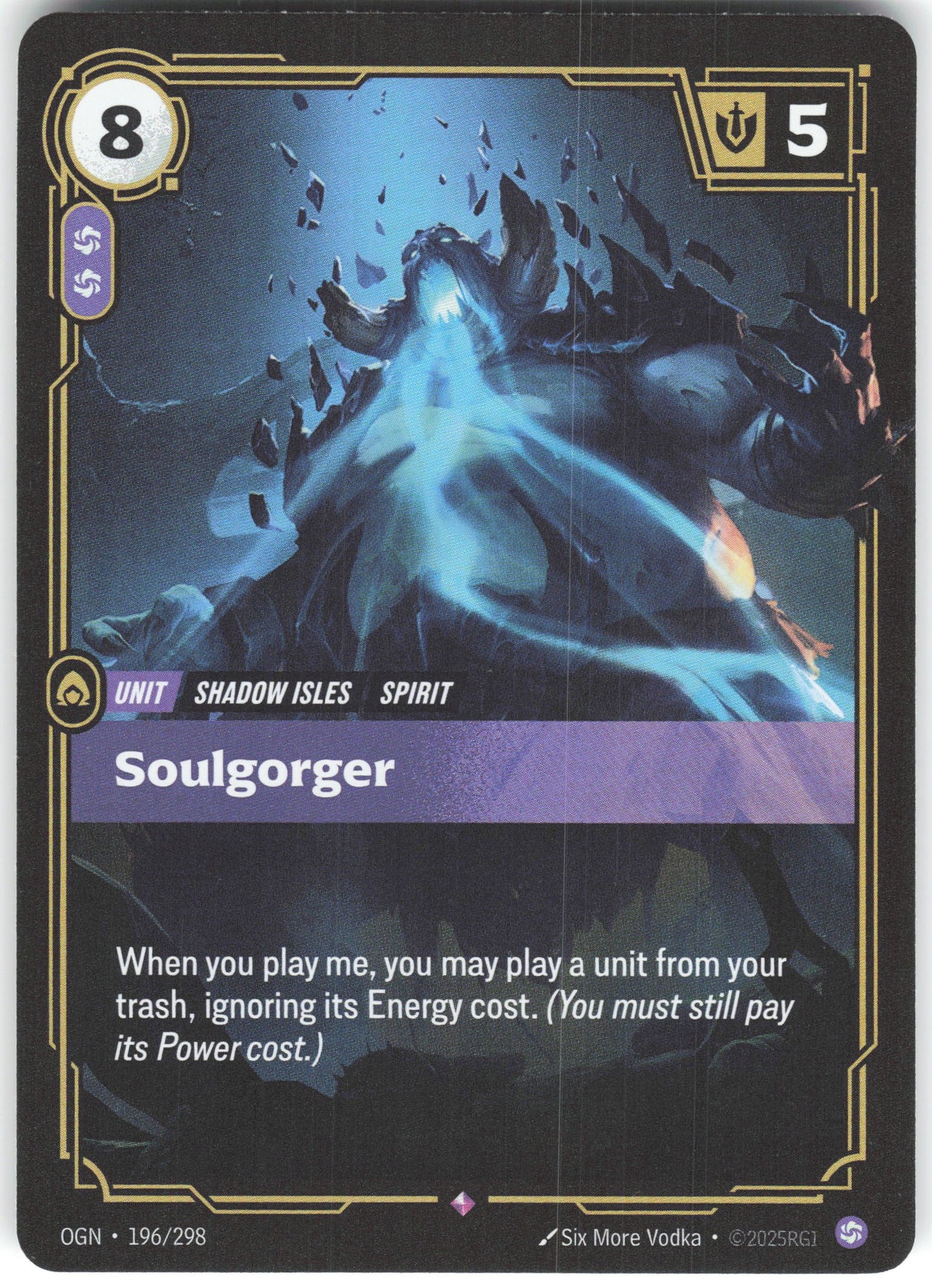 Soulgorger Rare Origins 196/298 NM
