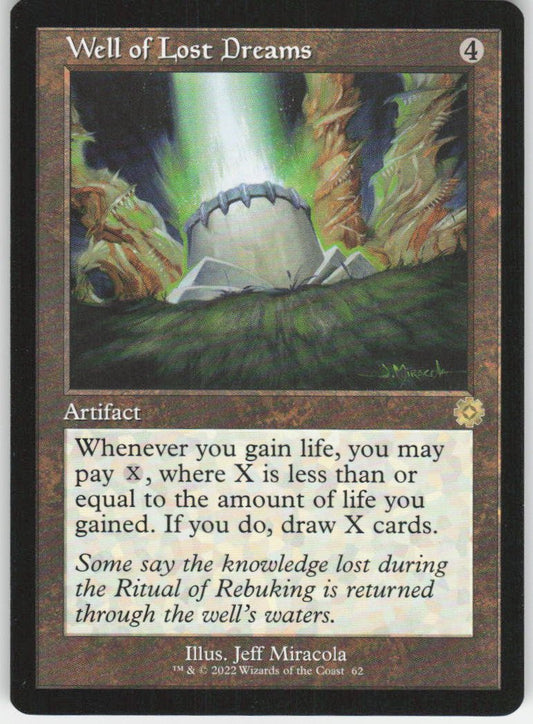 Well of Lost Dreams R The Brothers' War: Retro Frame Artifacts 62 NM