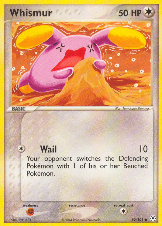 Whismur 82/101 Common Hidden Legends LP