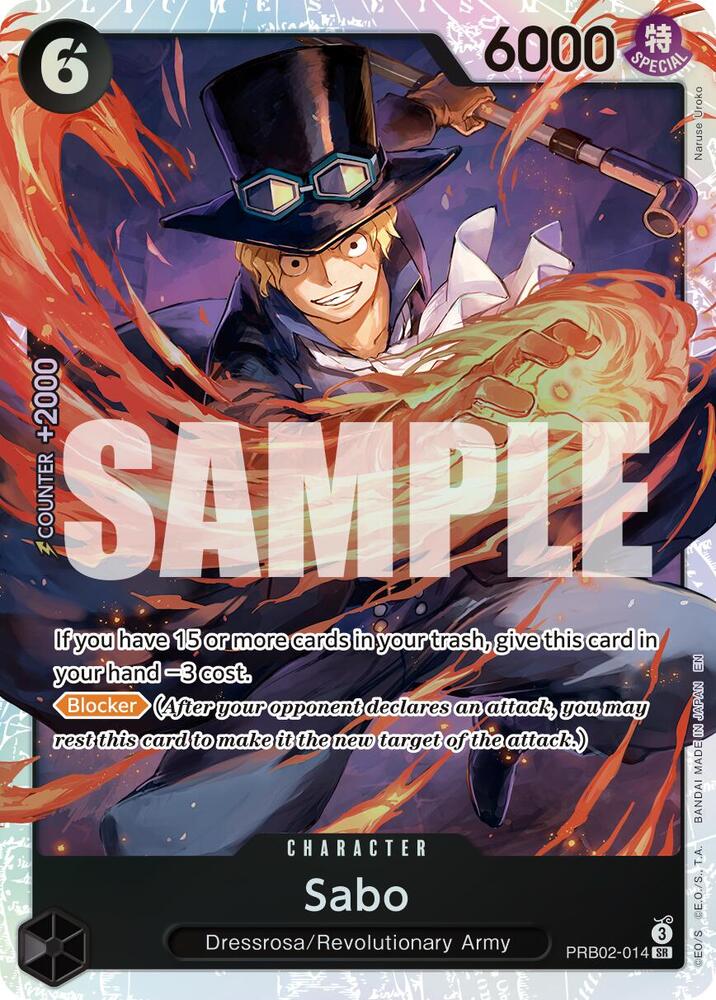 Sabo PRB02-014 Super Rare Premium Booster -The Best- Vol. 2 NM/M
