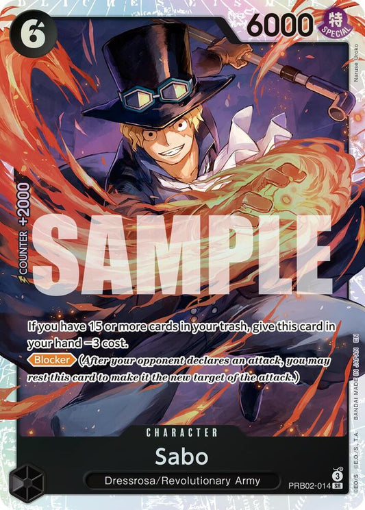 Sabo PRB02-014 Super Rare Premium Booster -The Best- Vol. 2 NM/M