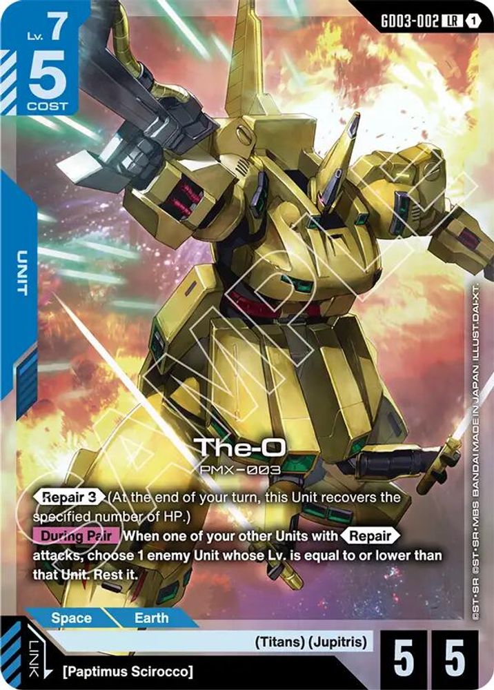 The-O GD03-002 LR Steel Requiem NM/M