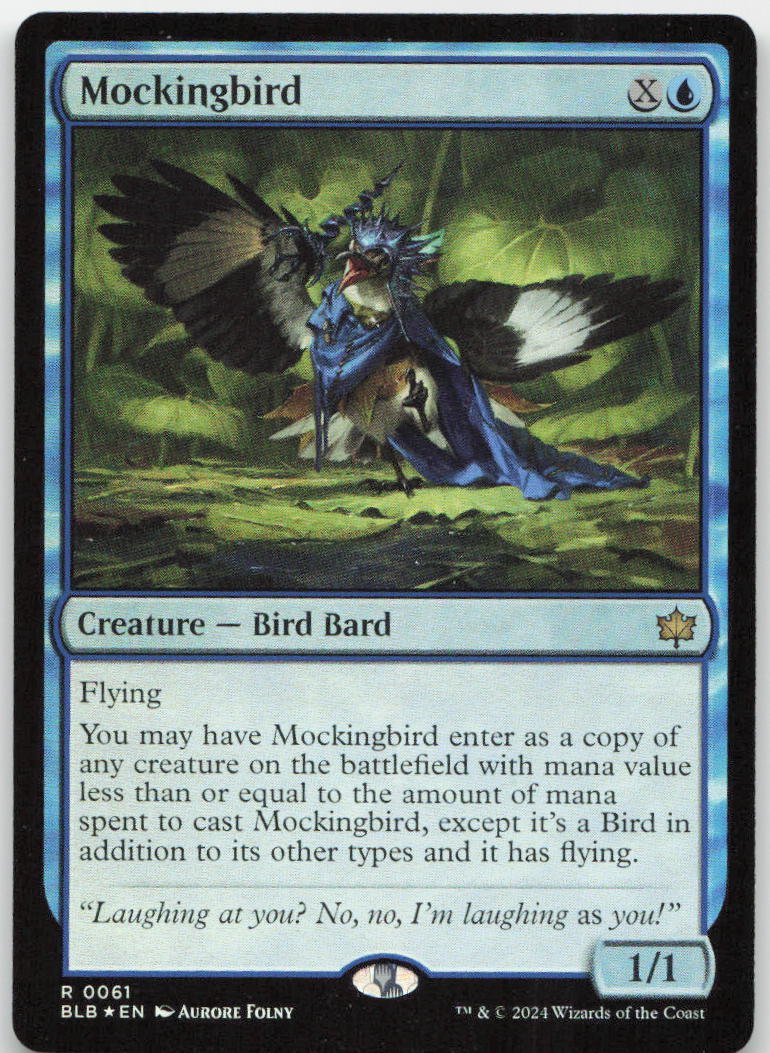 Mockingbird R Bloomburrow 61 NM