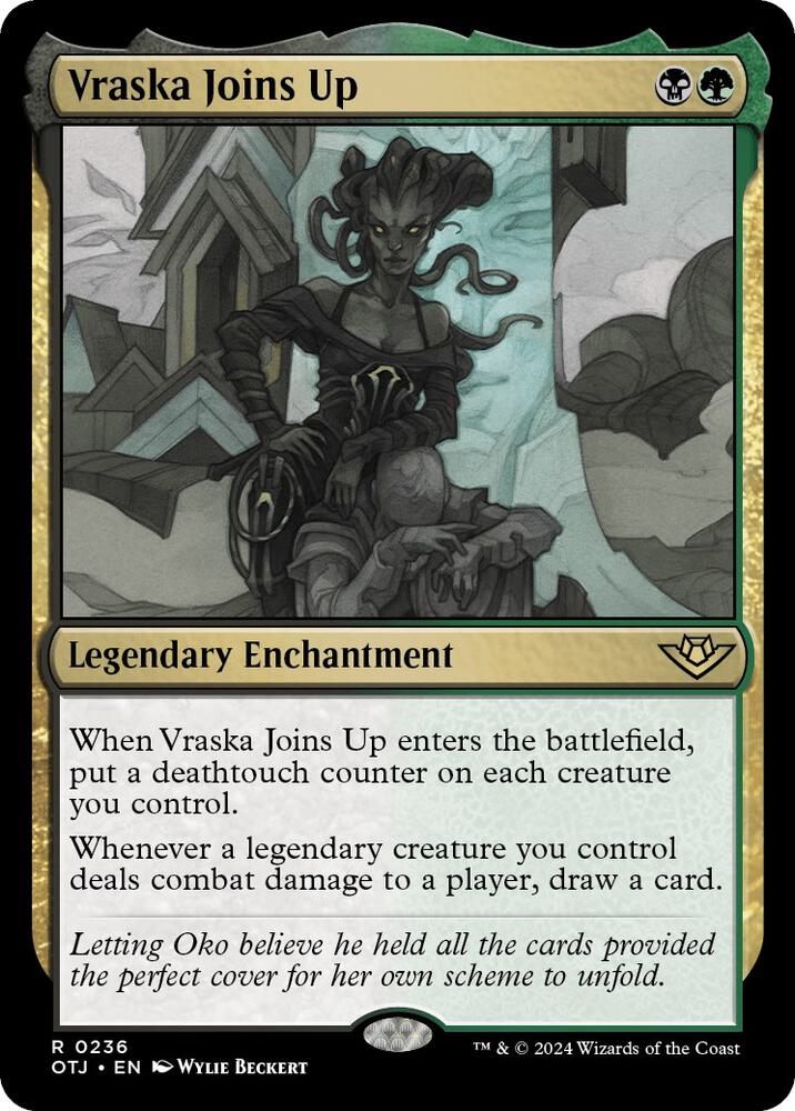 Vraska Joins Up 236 Rare Outlaws of Thunder Junction NM/M