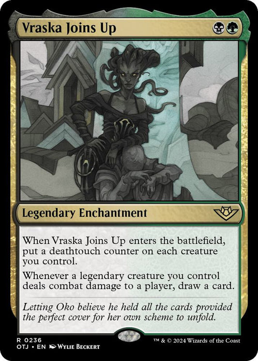 Vraska Joins Up 236 Rare Outlaws of Thunder Junction NM/M
