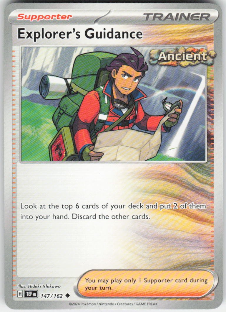 Explorer's Guidance - Uncommon SV05: Temporal Forces 147/162 NM