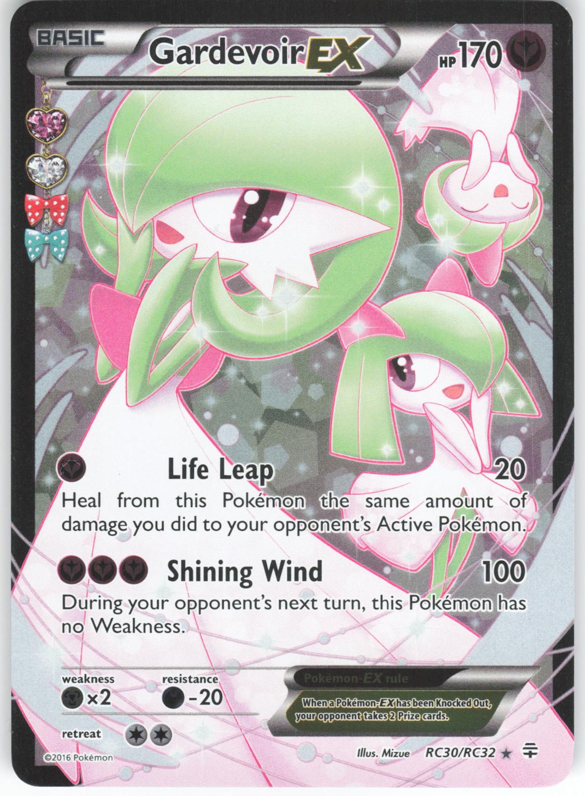 Gardevoir EX RC30/RC32 Ultra Rare Generations LP